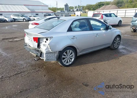 2010 Kia Forte Sx из США, поврежденный, VIN KNAFW4A34A5049342